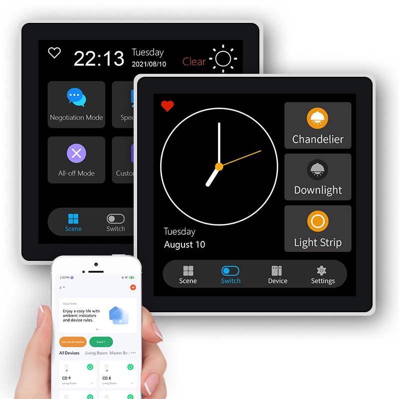 FUERS 4 Inch Touch Screen Mult - Smart Home Tools recension och pris