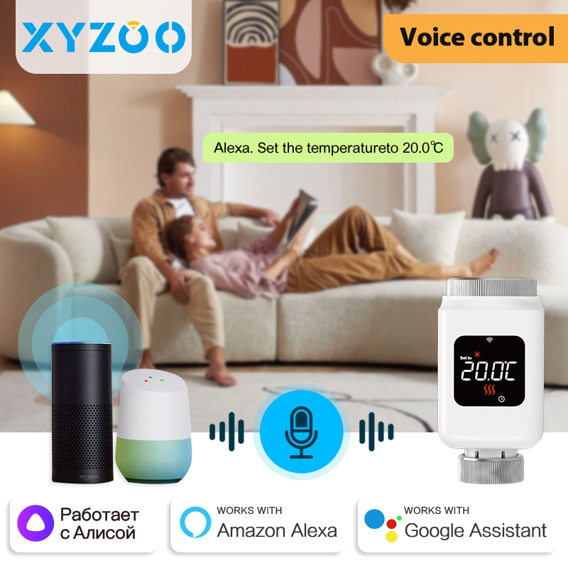 Tuya Smart WiFi Zigbee TRV Rad - Smart Home Package recension och pris