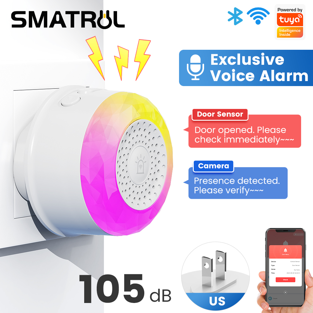 SMATRUL Tuya WiFi Sound And Li - Smart Home Europe recension och pris