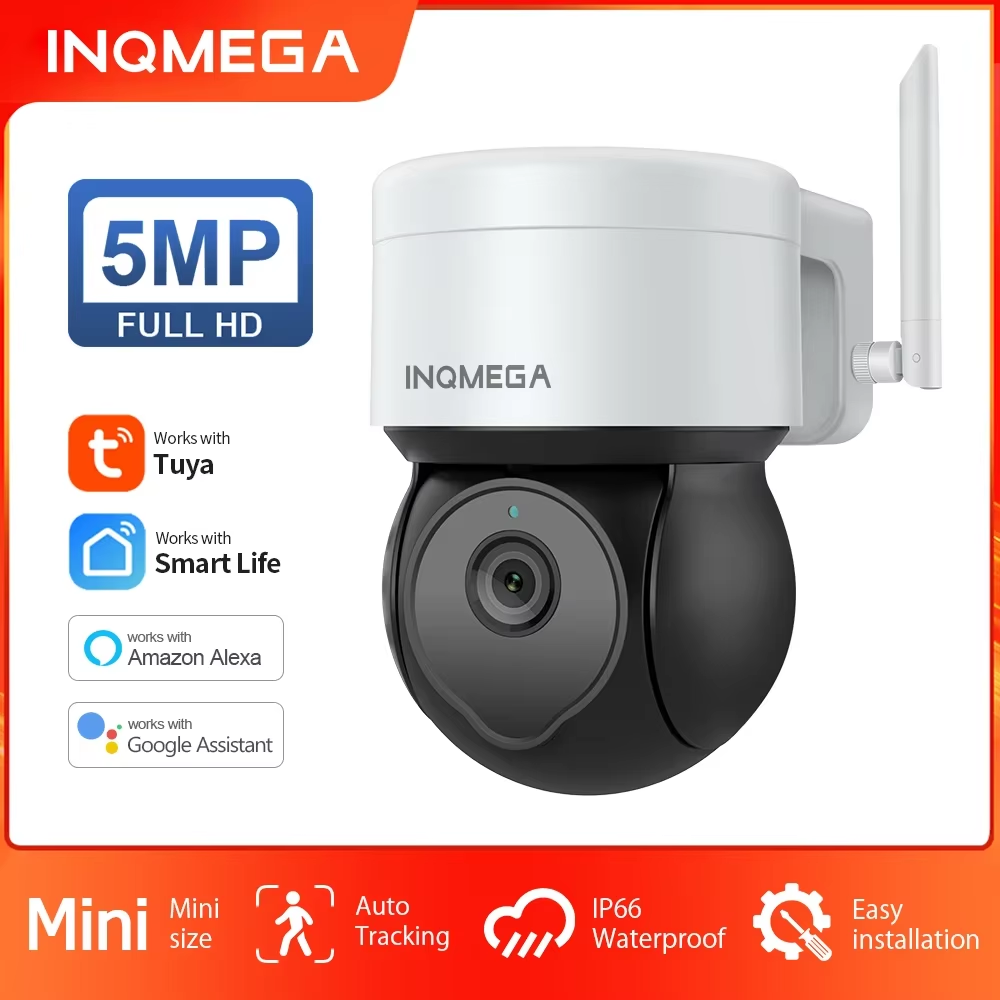 INQMEGA 5MP Tuya Outdoor PTZ C - Smart Home Camera Ezviz recension och pris