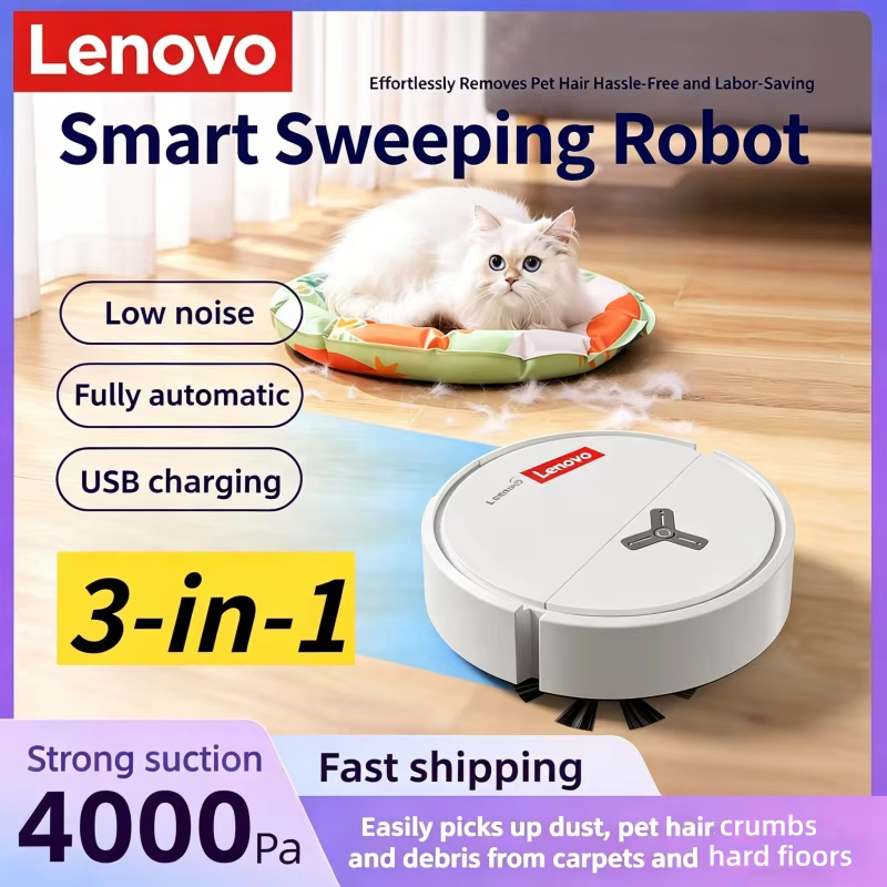 Lenovo 3-in-1 Smart Sweeping R - Smart Home Tools recension och pris