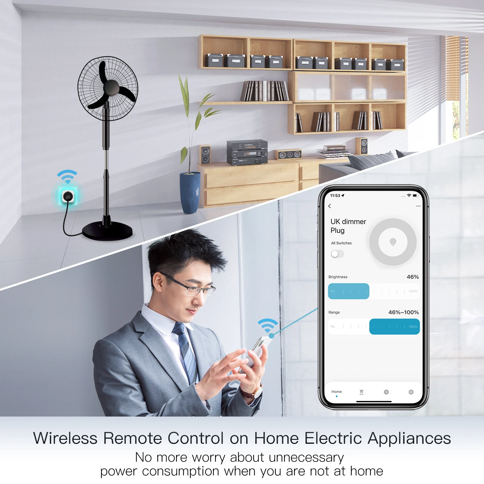 MOES Tuya WiFi Smart Plug Dimm - Smart Home Europe recension och pris