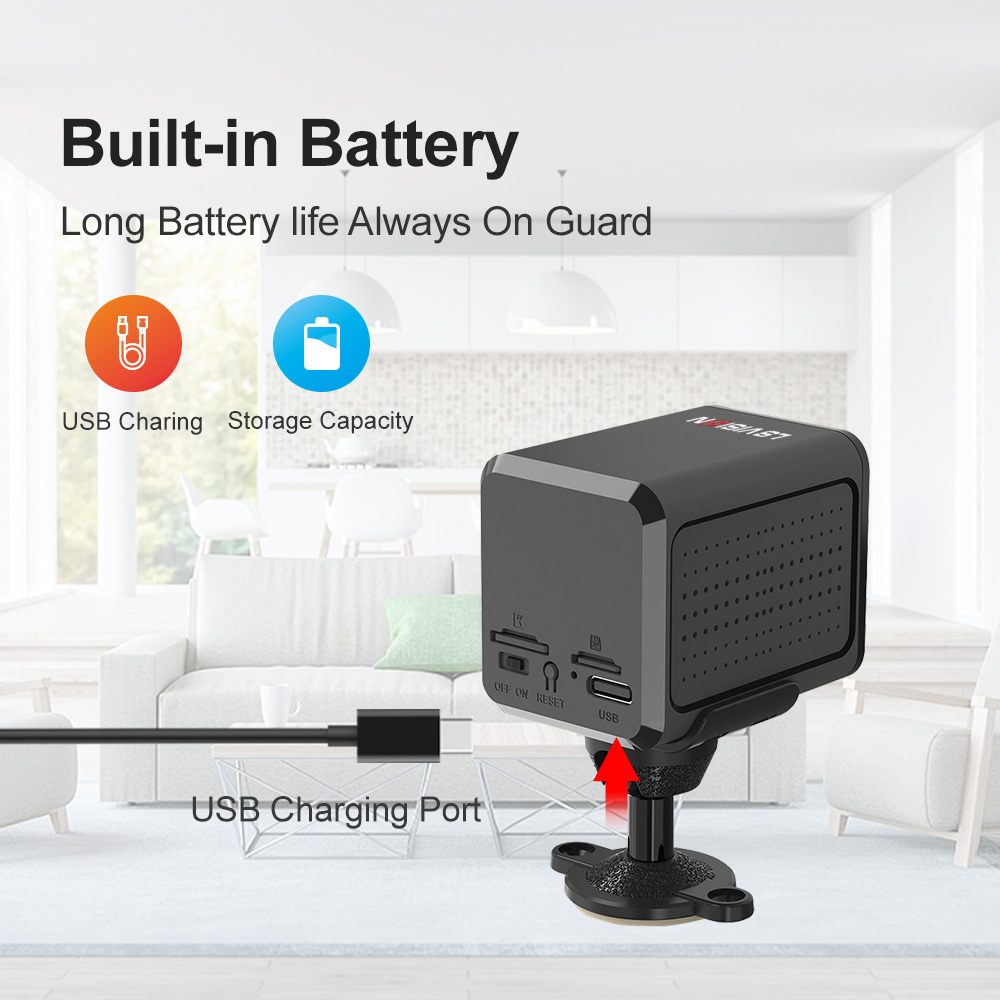 LS VISION Mini Camera 4g Sim C - Smart Home Camera Ezviz recension och pris