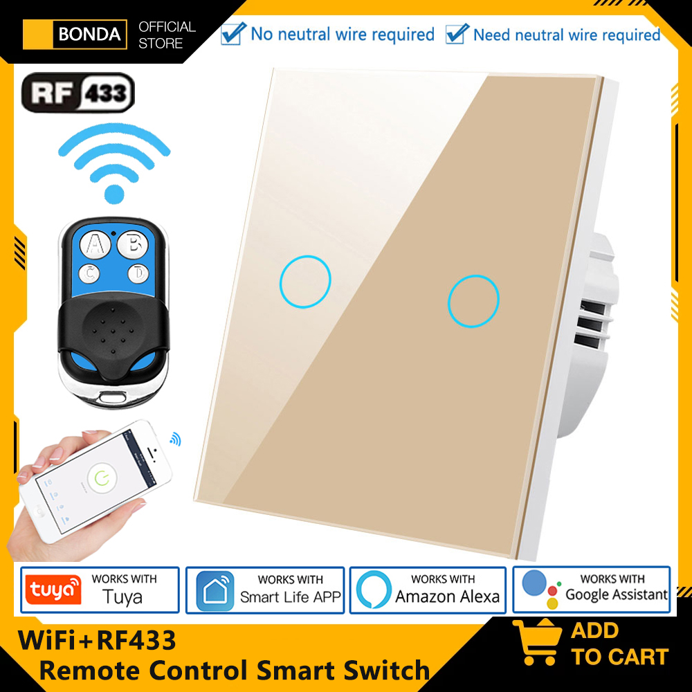 Tuya EU WiFi+RF433 Smart Remot - Smart Home Europe recension och pris