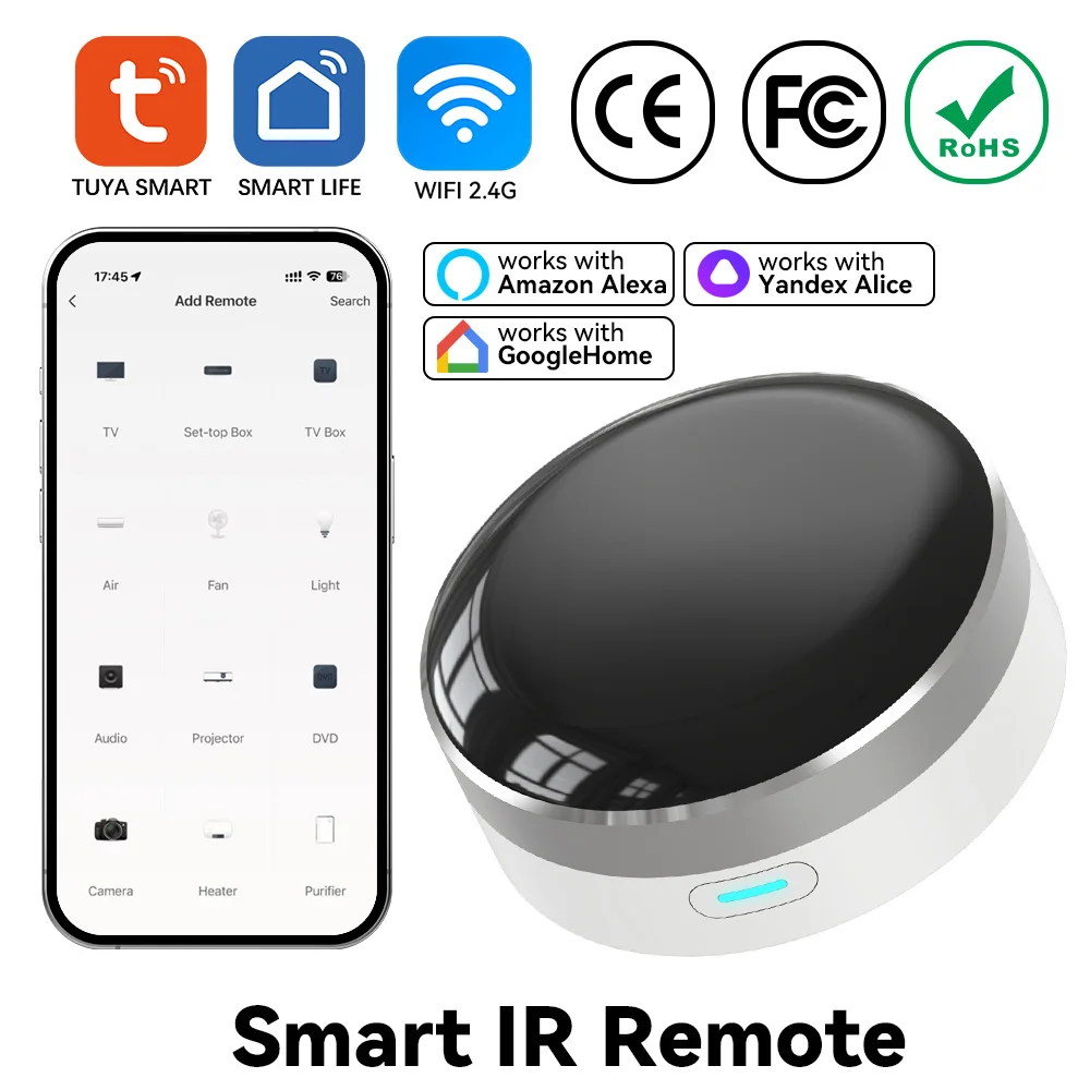 YFK WiFi Smart IR Blaster Univ - Smart Home Gira recension och pris