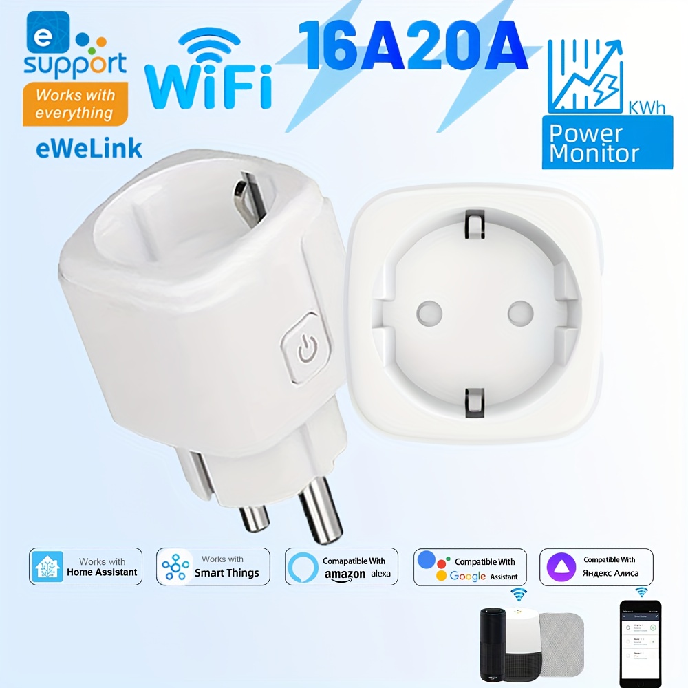 EWeLink Smart WiFi Socket EU R - Smart Home Europe recension och pris