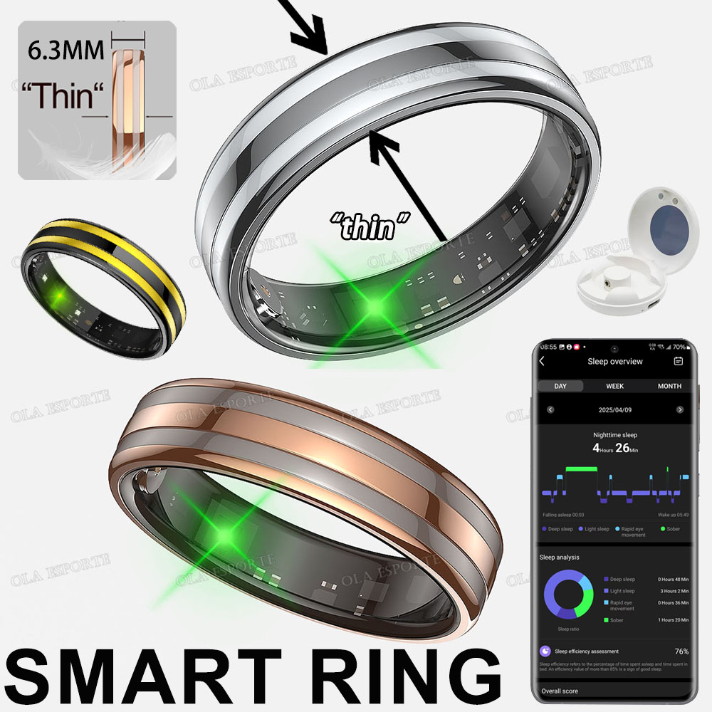 New Smart Ring Heart Rate Stre - Smart Home Trainer recension och pris