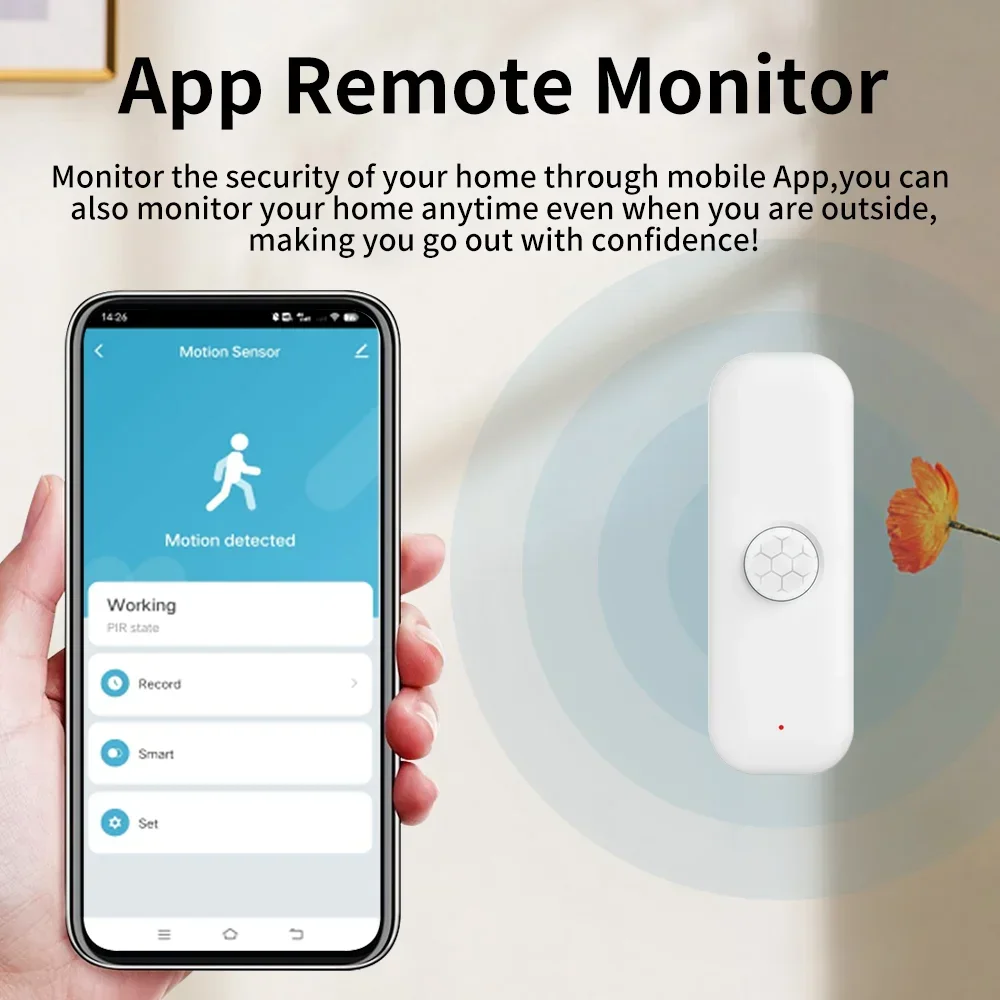 Tuya WiFI Motion Sensor PIR Sm - Smart Home Google Assistant recension och pris
