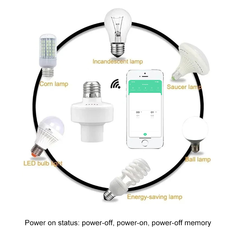 Tuya Smart E27 Socket Switch A - Smart Home Google Assistant recension och pris