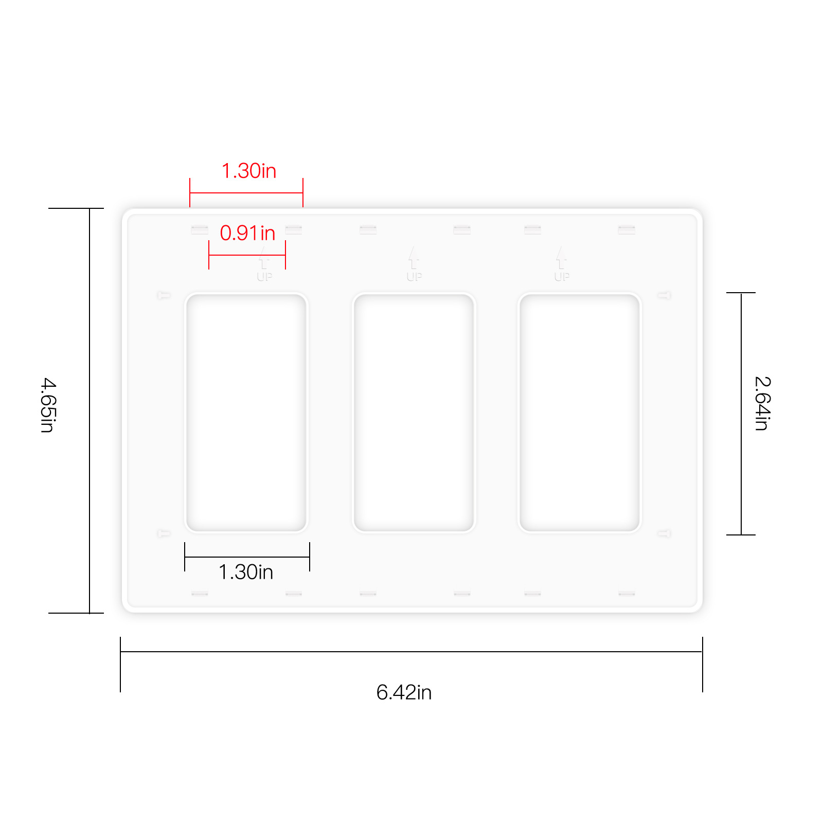 US、EU Type Switch Panel 2/3/4  - Smart Home Europe recension och pris