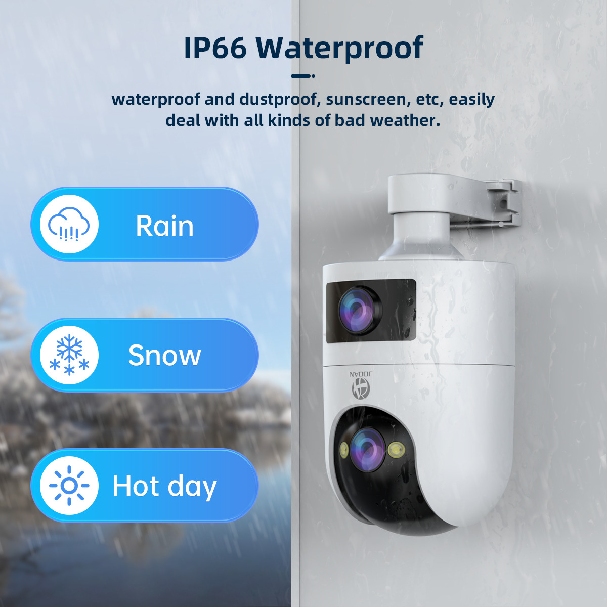 4K PTZ IP Camera Outdoor Water - Smart Home Camera Ezviz recension och pris