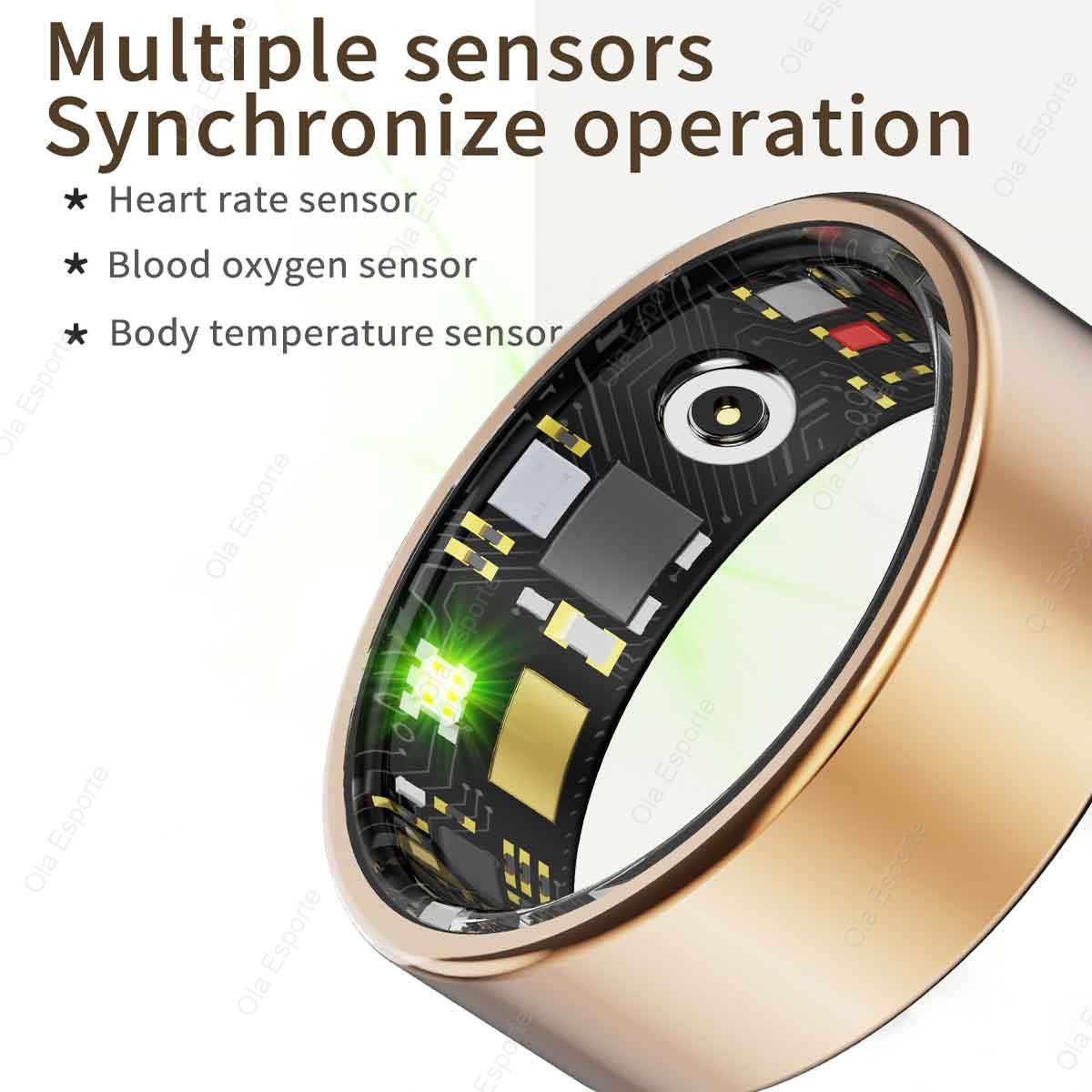 Titanium Alloy Smart Ring, Hea - Smart Home Trainer recension och pris